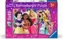 Disney Princess 3x49pc Puzzles