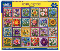Flower Crochet 1000pc Puzzle