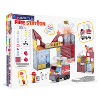 Magna-Tiles Fire Station 50 Piece Set