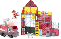 Magna-Tiles Fire Station 50 Piece Set