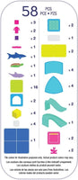 Magna-Tiles Undersea Adventure 58pc Set