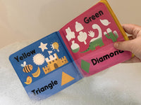 Color Changing Bath Book - Shapes & Colors