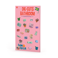 Sam & Julia Die-Cut Prints - Bathroom