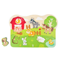 Farm Animal Peg Puzzle