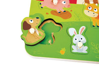 Farm Animal Peg Puzzle