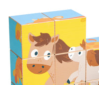 Farm Wooden Blocks Puzzle