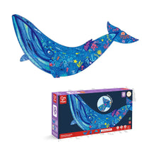 Humpback Whale Shimmer Floor Puzzle, 200pc