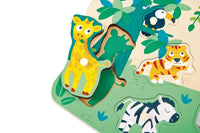 Wild Animals Peg Puzzle