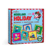 Woodland Holiday Matching Game