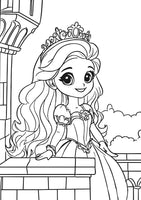 XXL Coloring Princess