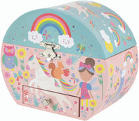 Rainbow Woodland Jewellery Box