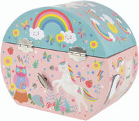 Rainbow Woodland Jewellery Box