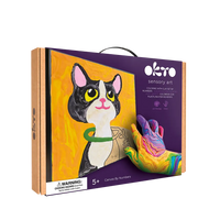 OKTO Coloring with Clay by Numbers - Cat