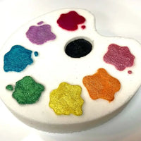 Color Changing Painter's Palette Bath Bomb