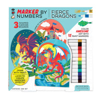 Marker by Number - Dragons
