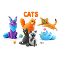 Hey Clay Cats