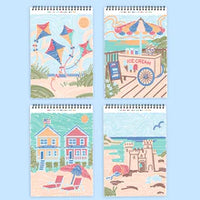 FlowArt -Dot-by-Letter Day at the Beach