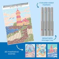 FlowArt -Dot-by-Letter Day at the Beach