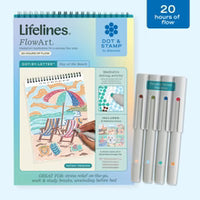 FlowArt -Dot-by-Letter Day at the Beach