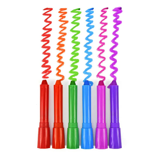 Hair Chalk 6 pack Noggin Factory Toy Shop