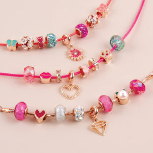 Halo Charm Bracelets Think Pink