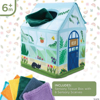 Sensory Sprouts Peek & Pull Tissue Box