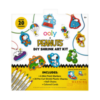 Ooly x Peanuts: DIY Shrink Art Kit