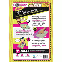 Taco Cat Goat Cheese Piza Ridiculously Large