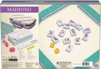 Mahjong Tile Set in Colorful Carrying Case