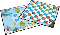 The Grinch Checkers and Tic Tac Toe