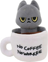 Hakongee No Coffee No Workee Plush
