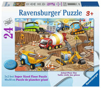 Construction Fun - 24 piece Floor Puzzle