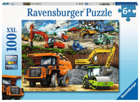 Construction Vehicles - 100 piece Puzzle