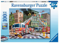 Fire Truck Rescue - 100 piece Puzzle