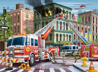 Fire Truck Rescue - 100 piece Puzzle