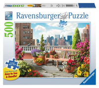 Rooftop Garden - 500 Piece Large Format Puzzle