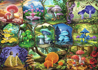 Beautiful Mushrooms - 1000 Piece Puzzle