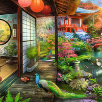 Japanese Garden Teahouse - 1000 Piece Puzzle