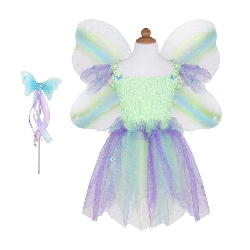 Butterfly Dress & Wings w/wand