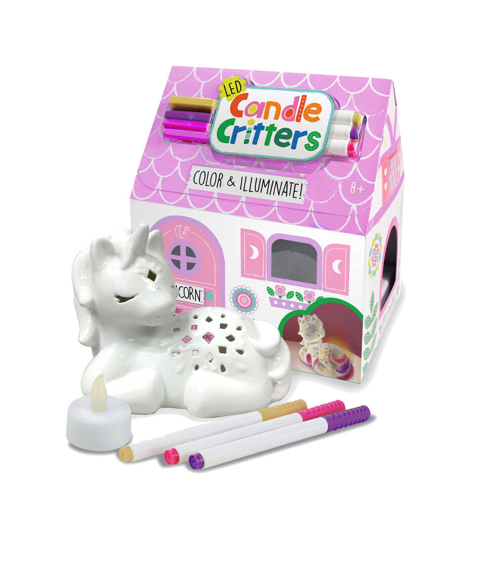 LED Candle CrittersUnicorn Noggin Factory Toy Shop
