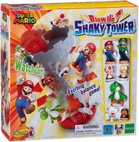 Super Mario Blow Up Shaky Tower Game