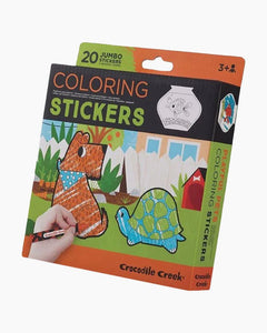 Coloring Stickers / Playful Pets