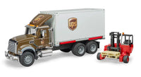 Bruder MACK Granite UPS Logistics Truck
