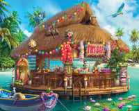 Floating Tiki Bar 1000pc Puzzle
