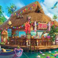 Floating Tiki Bar 1000pc Puzzle