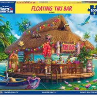 Floating Tiki Bar 1000pc Puzzle
