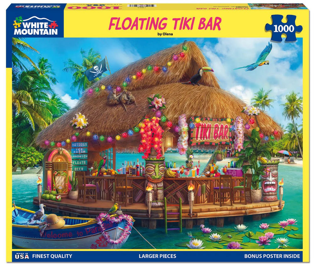 Floating Tiki Bar 1000pc Puzzle