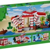 Lego Minecraft TNT Jungle House