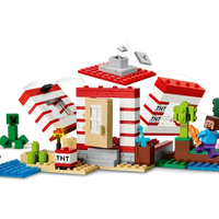 Lego Minecraft TNT Jungle House