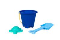 3pc Blue Sand Bucket Set
